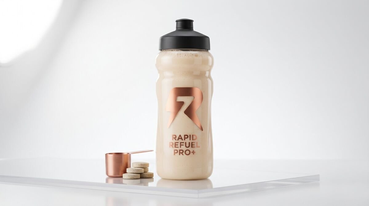 Product bottle still life