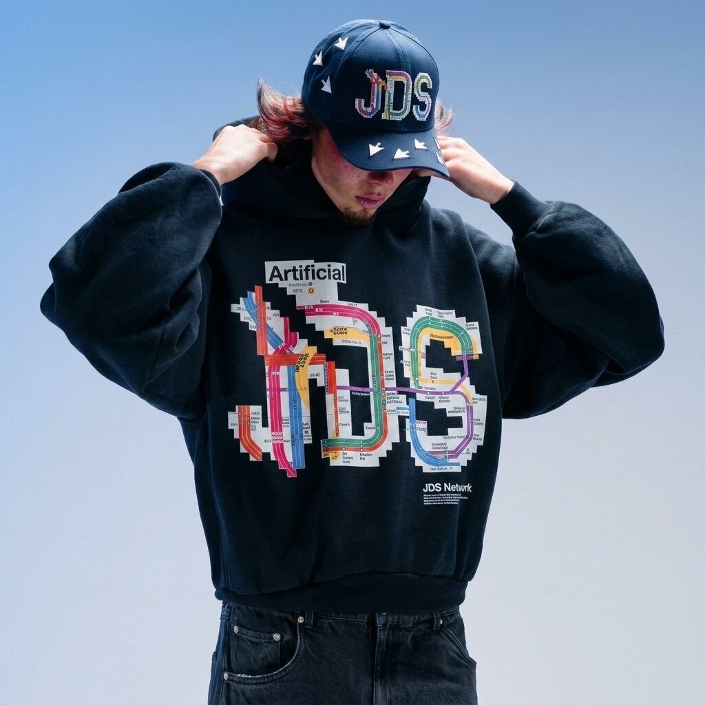 JDS hoodie and cap